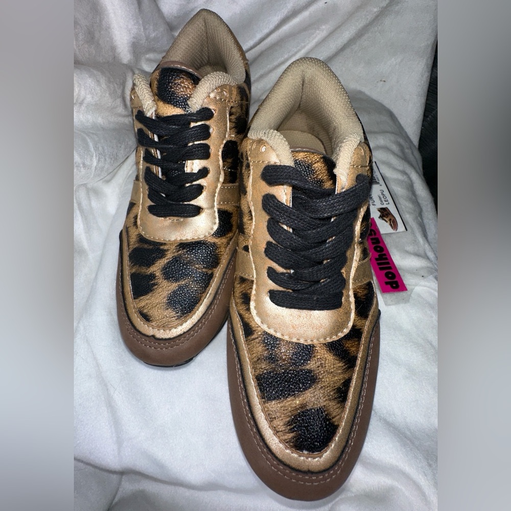 DollHouse - ‘Fury’ Leopard Print Fashion Sneakers. Women’s Size - 7.